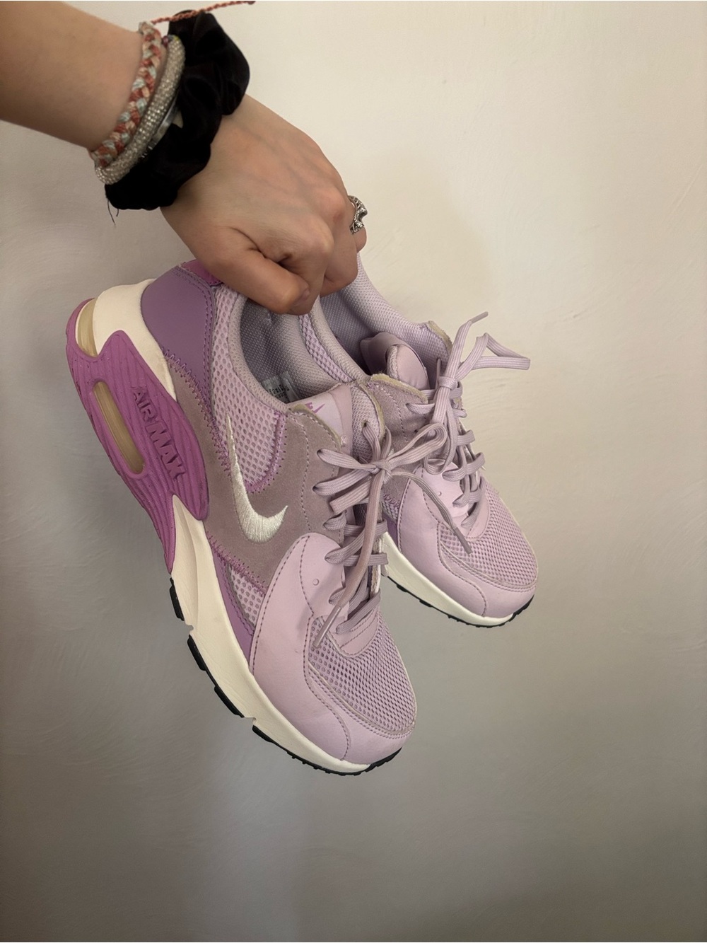 Nike Women's Lavender Air Max Excee Running Sneakers Size 9